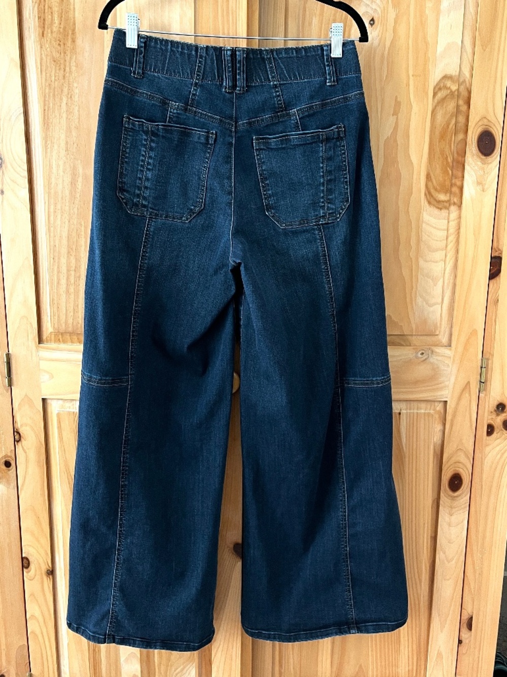 Wit & Wisdom Skyrise Wide Leg W/ Diagonal Front Seams Jean - Picture 4 of 9